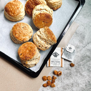 Houjicha Longan Scone Set (6pcs) - 19 Oct